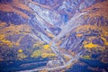 Kluane National Park and Reserve, Valley and Montainside Views Royalty Free Stock Photo