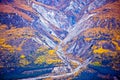 Kluane National Park and Reserve, Valley and Mountainside Views Royalty Free Stock Photo