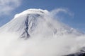 Kluchevskoy volcano. Royalty Free Stock Photo