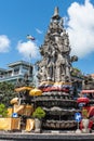 Closeup of Patung Catur Muka Monument, Klungkung Bali Indonesia