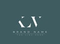 KLV abstract letter logo design Royalty Free Stock Photo