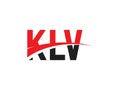KLV Letter Initial Logo Design Vector Illustration Royalty Free Stock Photo