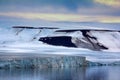 Franz Josef Land - glaciers Royalty Free Stock Photo