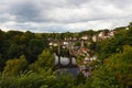 Knaresborough is a market and spa town and civil parish in the Borough of Harrogate