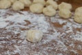 Kneaded dough