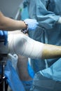 Knee arthroscopy orthopedic surgery operation