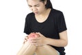 Knee bones pain Royalty Free Stock Photo