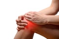Knee pain Royalty Free Stock Photo