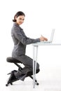 Kneeling chair Royalty Free Stock Photo