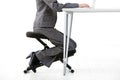 Kneeling chair Royalty Free Stock Photo