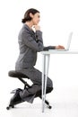 Kneeling chair Royalty Free Stock Photo