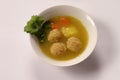 Kneidel soup Royalty Free Stock Photo