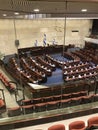 The interior of the Israeli Knesset Building , Jerusalem