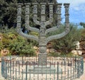 Knesset Menorah is a bronze Menorah 4.30 meters high