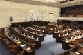 Knesset Plenum Hall, Empty Knesset Hall, Jerusalem, Israel Royalty Free Stock Photo