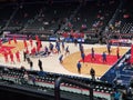 Knicks vs. Wizards preseason Royalty Free Stock Photo