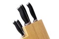 Kitchen Knife Block Set Isolated