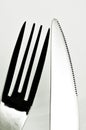Knife and fork Royalty Free Stock Photo