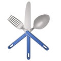 Knife fork spoon 3d render