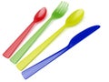 Knife, fork, spoon, teaspoon Royalty Free Stock Photo