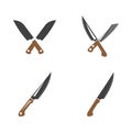 Knife icon Template vector illustration