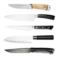 Knife set. Royalty Free Stock Photo