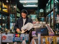 Knife Sharpening at Tsukiji Fish Market in Tokyo