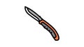 knife tool repair color icon animation