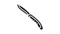 knife tool repair glyph icon animation