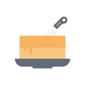 Knife vector color flat icon