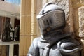 Knight Armor at the ancient Mdina city. Malta