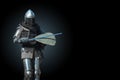 Knight in armour Royalty Free Stock Photo