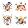 Knight Colorful Emblems