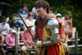 Knight Dueling at Renaissance Festival Royalty Free Stock Photo