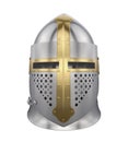 Knight Helmet Isolated