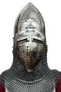 Knight helmet Royalty Free Stock Photo