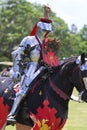 A Knight During Medieval Jousting Tournament