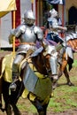 Knight at renaissance fair Royalty Free Stock Photo