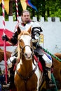 Knight at Renaissance Festival Royalty Free Stock Photo