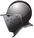 Knight`s helmet Royalty Free Stock Photo