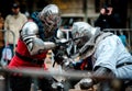 Knight tournaments in the modern world Royalty Free Stock Photo