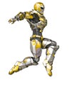 Knight vision jumping side view