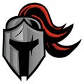 Knight Warrior Spartan Head Mascot Logo Design Vector Icon Template Royalty Free Stock Photo