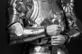 knight wearing armor Royalty Free Stock Photo