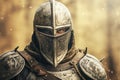 Knightly virtues Medieval fantasy Photo Royalty Free Stock Photo