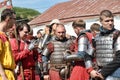 Knights armor at the historic festival