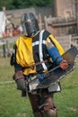 Knights in armor. Tournament festival