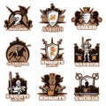 Knights Colored Emblems
