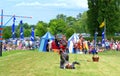 Knights foot combat England Royalty Free Stock Photo