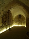 Inside The Knights Hall  Akko Acre  Israel Royalty Free Stock Photo